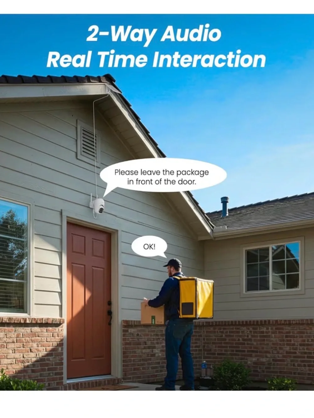 Cinnado Brand White Outdoor Security Camera Dome - Wireless Two-Pack - Picture 9 of 14